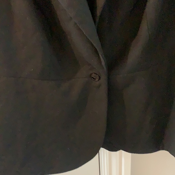 New Jessica London Wool-Blend Blazer Black 22W - Picture 3 of 7